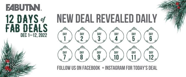 Check out our Socials for Details on Daily Deals!