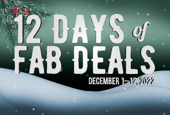 12 Days of Deals Starts Now!