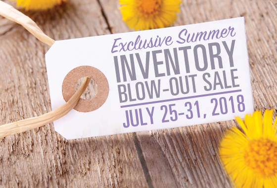 Inventory Blowout Sale!