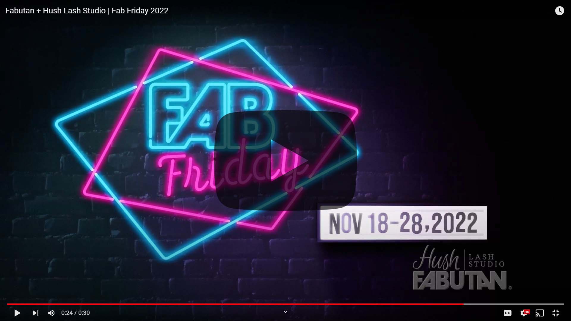 Watch Fab+Hush | Fab Friday 2022 on YouTube